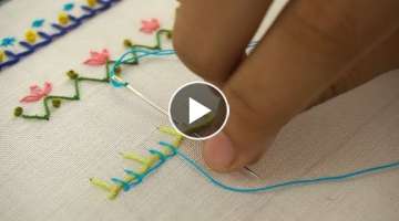Beginners' Embroidery: Blanket Stitch | Hand Embroidery Borders