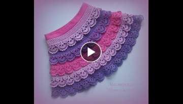Crochet Patterns| free |Crochet Skirt| 2992