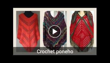 gorgeous women's crochet poncho styles and patterns