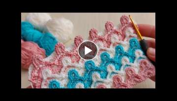 Super Easy Crochet Knitting - Bu Örgü Modeline Görenler Hayran Kaldı