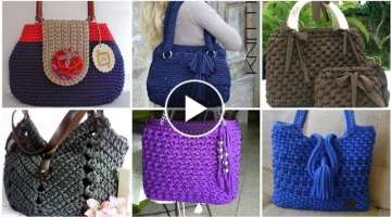 Very Attractive And Stylish Crochet Hand Bags Designs Patterns And Ideas