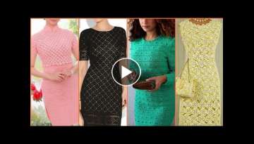 Top Crochet Dress design and ideas for Girls/Womens || long and mini dress pattern