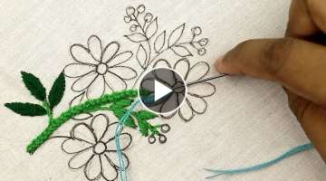 Exclusive impact of Brazilian Embroidery which results colorful 3d embroidery flowers