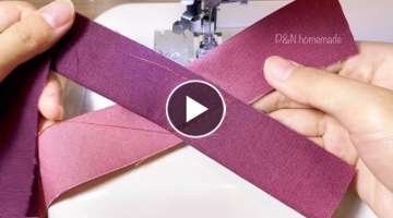 ⭐️Awesome sewing tips and tricks for beginners | Collar sewing techniques | V neck, Gather ne...