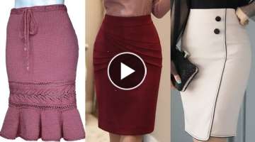 Midi Skirts Collection /Pencil Skirts And Mermaid Style Skirts For Women /Bodycon Skirts
