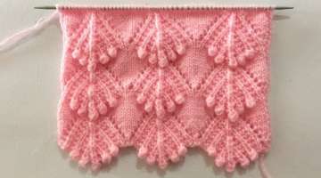 Very Beautiful Knitting Stitch Pattern For Ladies Sweater/Cardigan