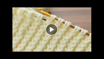????Wow....!!! ⚡ A legendary Tunisian crochet Very easy Tunisian crochet pattern #tunisiancroch...