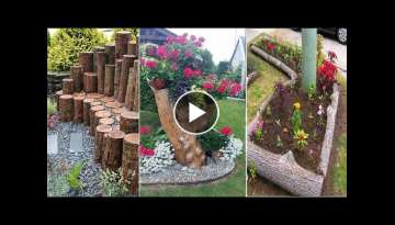 37 Top unique wood decorating ideas for the yard and garden | diy garden