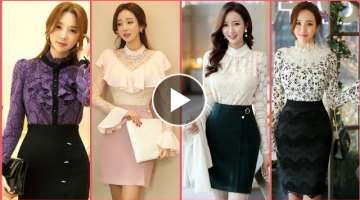Fabulous Stunning And Elegant Stylish H-Line Skirts /Pencil Skirts Dresses For Working Girls