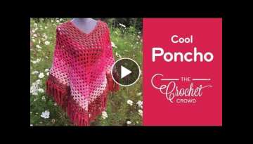 Crochet Poncho | EASY | The Crochet Crowd