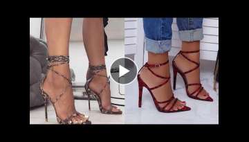 Trending formal open toe high heel sandals party wear collection Ideas 2021