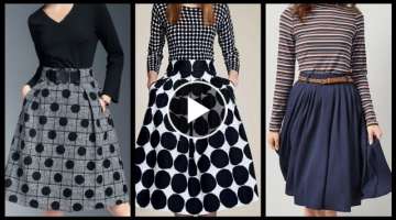 Latest Winter Dress Outfit ideas for women 2021 awesome collection - Midi Skirts designs ideas