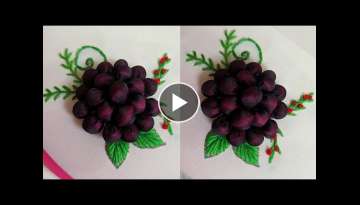 3d Hand Embroidery Flower Design tutorial | Hand Embroidery: Stump Work Design Stitch | Easy 3d w...