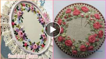 beautiful flower Brazilian embroidery styles and patterns ideas