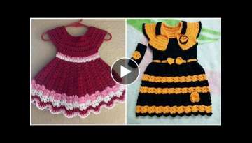 Hand Knitted Crochet Dresses And Baby Crochet Frocks Patterns Ideas