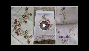 Very Very Beautiful Brazilian Hand Embroidery Designs Patterns For Bedsheets Table Cover Cushion