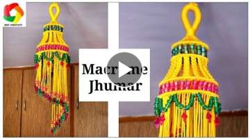 Easy Macrame Jhumar tutorial