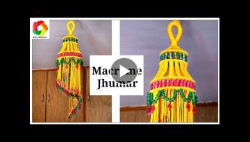 Easy Macrame Jhumar tutorial