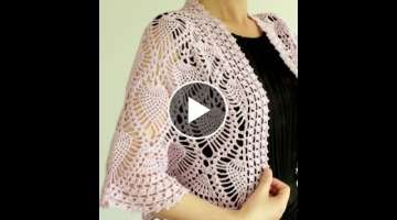 Crochet Patterns| for free |crochet cardigan| 1582
