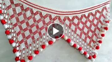 #Beautiful Get Parda #moti wala gate #Door Hanging #Toran Design #Crochet Pattern #dwari get #jha...