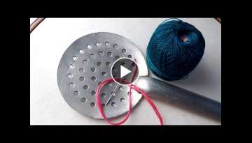Amazing Sewing Trick | Make All Over Design Hand Stitch | Sewing Hack