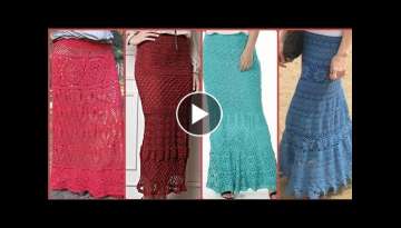30+ Amazing & Stylish Crochet Long Skirt Outfits Designs Ideas 203