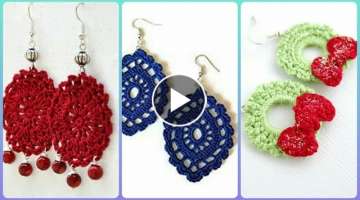 Stylish Homemade Crochet Earring Patterns For Girls And Women