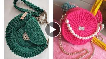 So Beautiful crochet bags design ideas | Classy crochet bags | handmade purses | Crochet hand bag...