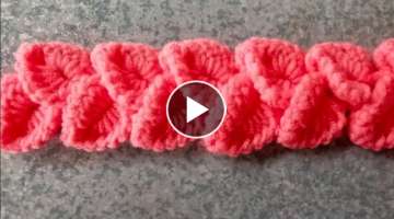 Super easy Tunisian#Headband #crochet knitting