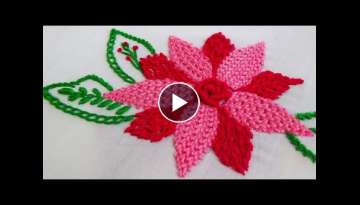 Hand Embroidery: Raised Chain Stitch