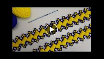 New Pattern Design #Toran Patti #Crochet Pattern #Woolen art and craft @Creative Sarita