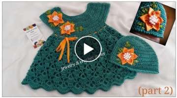 Crochet Baby Dress Tutorial (part 2)