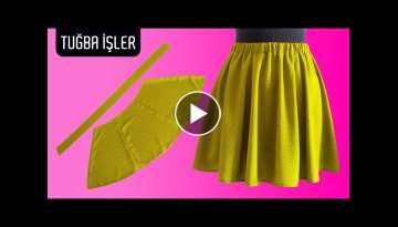 6 Pieces Short Skirt Cutting and Sewing (100% Profitable Project) | Tuğba İşler