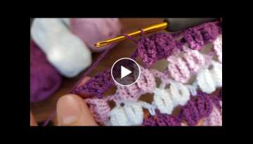 Süper easy crochet knitting- tığ işi yapımı kolay yazlık örgü modeli