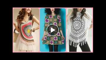 Ladies Crochet Top And shirts Patterns - Beautiful Handmade Crochet Shirts For Girls
