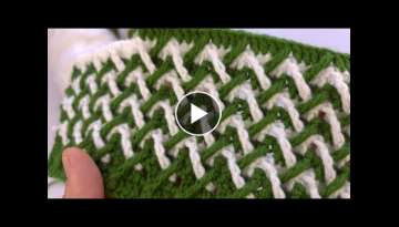 Tek Kelimeyle Şahane Süper Easy Crochet Knitting Tığ İşi Çok Güzel Örgü Modeli