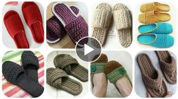Foot wear collection for ladies of crochet slippers patterns