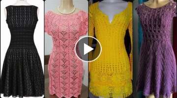 Crochet midi dress designs for girls and women's#short