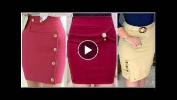 impressively gorgeous and stylish office Wear high waisted pencil skirt design collection 2020