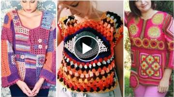 Comfortable crochet top short designs latest tops designs ideas for woman ideas crochet pattern