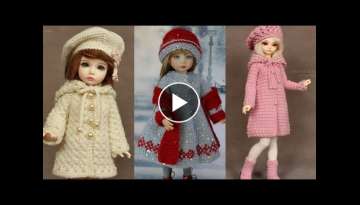 Most Beautiful And Stylish Crochet Knitting Handmade Baby Coat,Crosia Design Frock, Majovel Croch...