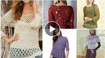 Vintages dress design/Beautiful crochet circle lace pattern women fashion top blouse dress design