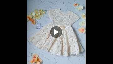Crochet Patterns| for |crochet baby dress| 2971