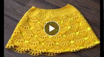 #Crochet Skirt| #Free |Crochet patterns| 370