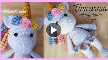 Amigurumi Unicornio || 1ra parte Piernas, Cuerpo y Brazos || Tutorial a crochet Unicornio