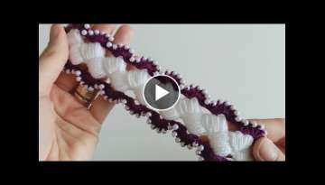 Super Easy Crochet Knitting / Tığ İşi Çok Güzel Örgü Modeli