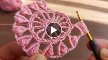 Super Easy Crochet Knitting - Şahane Tığ İşi Çok Kolay Örgü Modeli