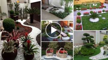 Stone Garden Landscaping Ideas ll Small Front Yard Landscaping Ideas ll NCH Home Decor
