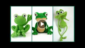 Beautiful Frog Amigurumi Crochet Designs || Handmade Crochet Frog Toys Ideas 2022