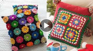 Amazing crochet cushion covers designs patterns and ideas 2021